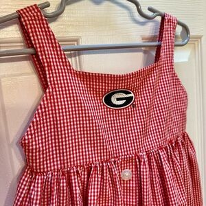 Toddler Georgia Bulldogs Sleeveless Dress